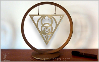 Gongs geometria sagrada